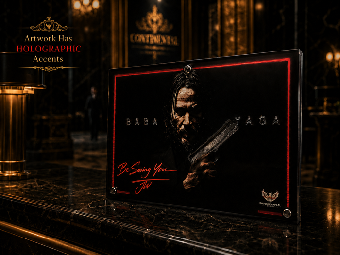 Baba Yaga Display – Holographic Artwork Edition