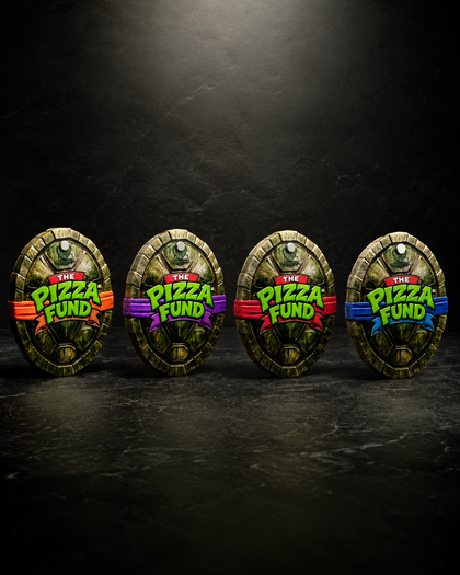 The Pizza Fund – 21 Piece Valcambi Silver Display
