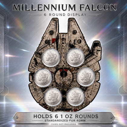 Millennium Falcon 6-Coin Display Holder