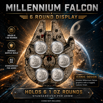 Millennium Falcon 6-Coin Display Holder