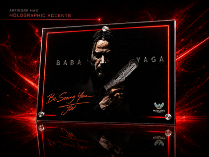 Baba Yaga Display – Holographic Artwork Edition